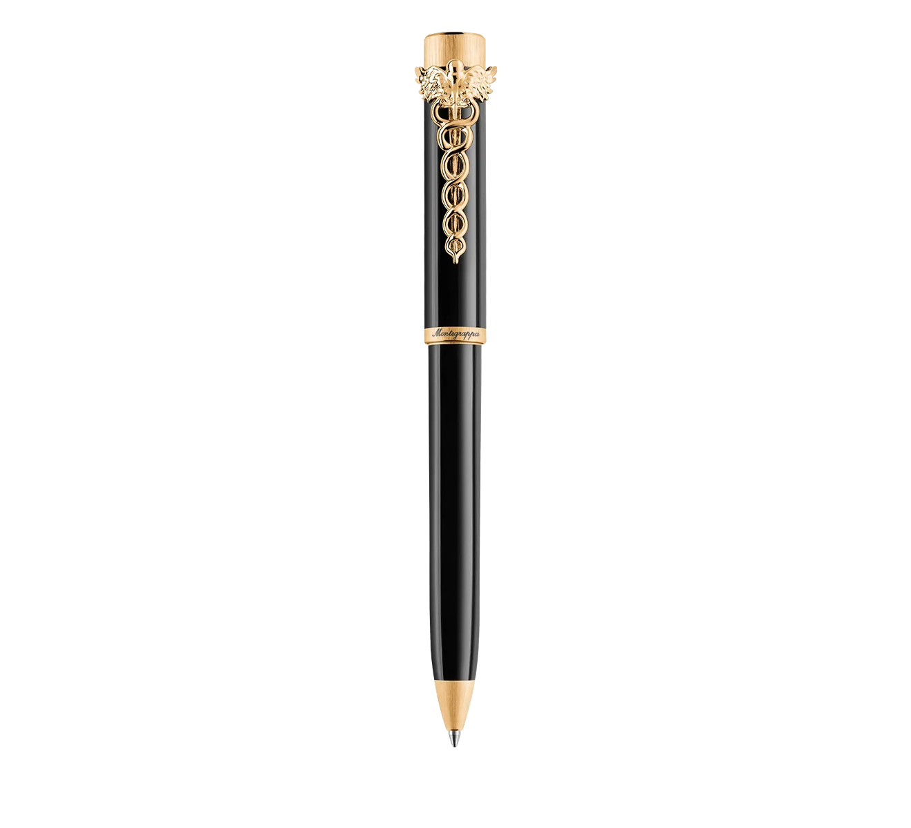 Шариковая ручка Montegrappa Zero Caduceus ISZECBIY - фото 1 – Mercury