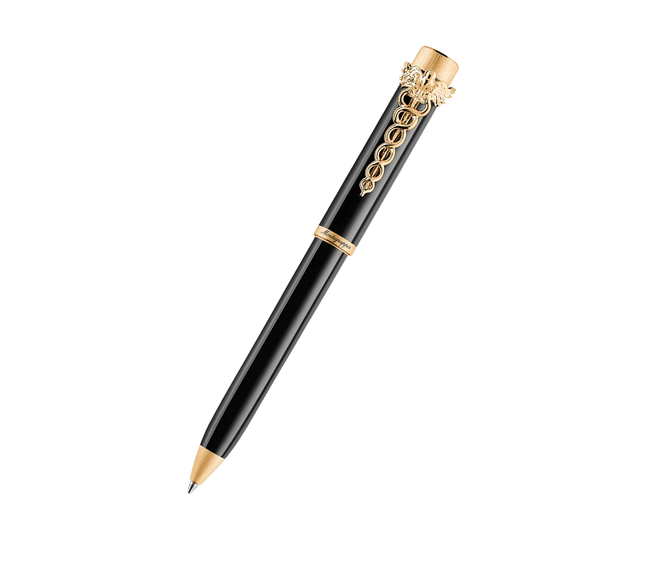 Шариковая ручка Montegrappa Zero Caduceus ISZECBIY - фото 2 – Mercury