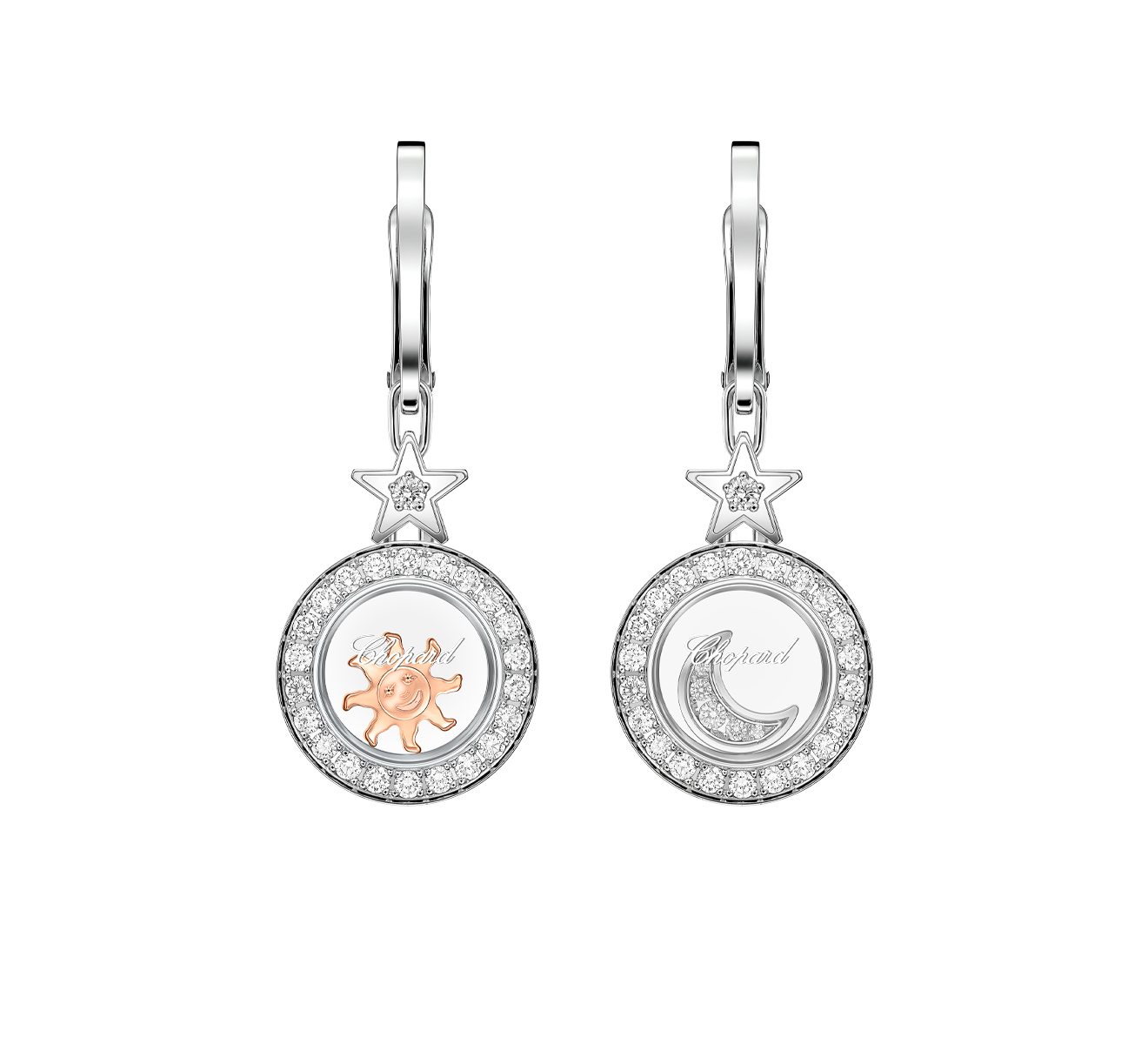 Серьги Chopard Icons 839434-1401 - фото 1 – Mercury
