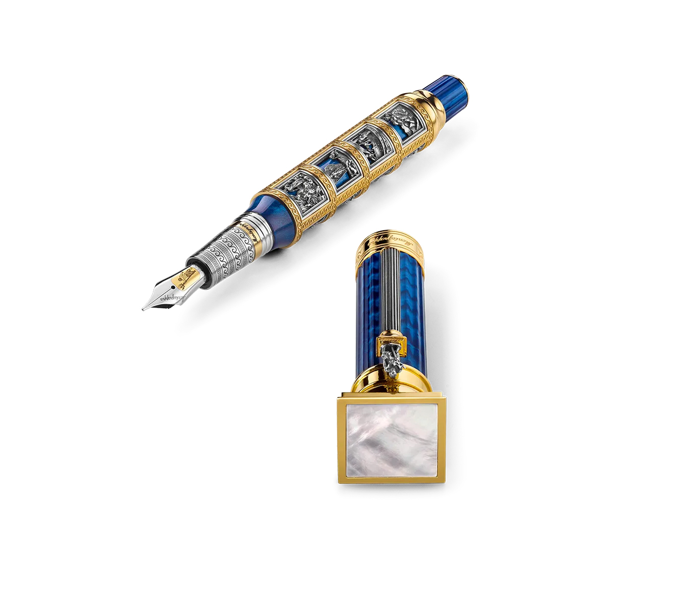Перьевая ручка Montegrappa Odyssey II ISD2N2YE - фото 4 – Mercury