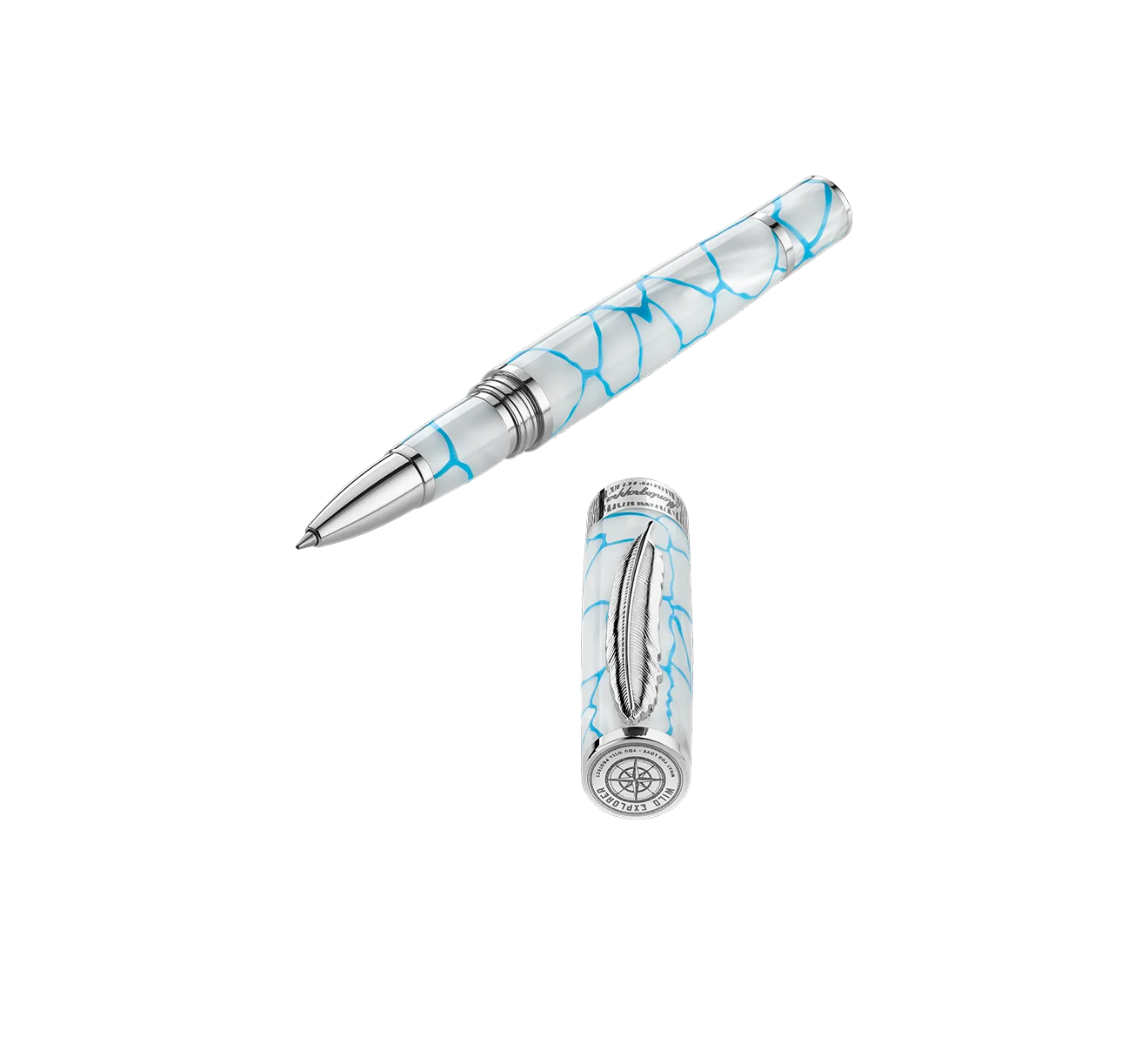 Ручка-роллер Arctic Ice Montegrappa Wild Explorer ISWDRRIA - фото 3 – Mercury