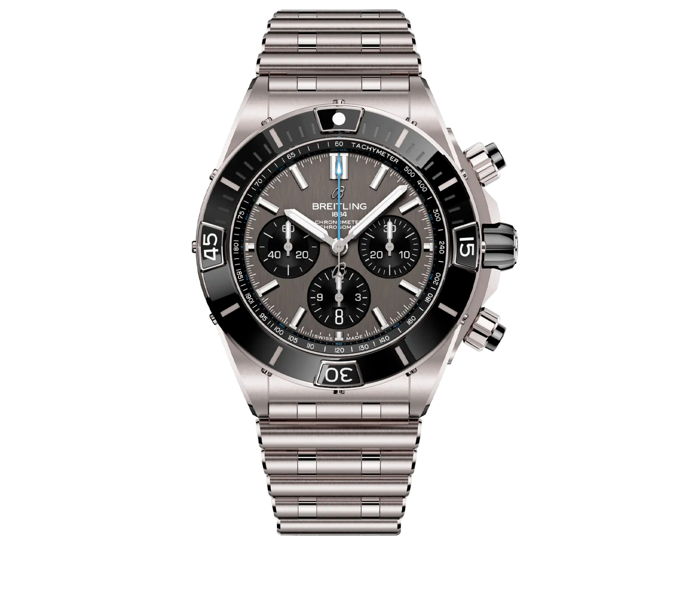 Часы Super Chronomat B01 Breitling Chronomat EB0136251M1E1 - фото 1 – Mercury