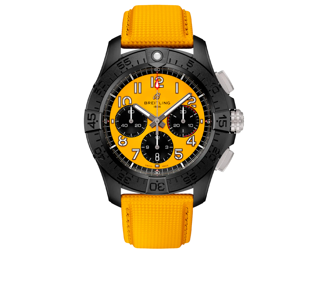 Часы Avenger B01 Chronograph 44 Night Mission Breitling Avenger SB0147101I1X1 - фото 1 – Mercury