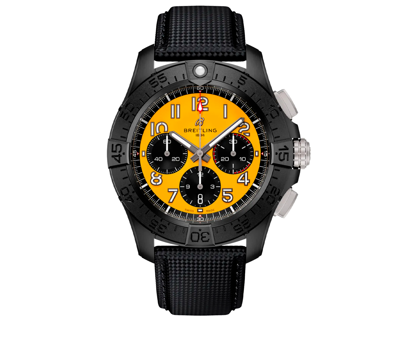 Часы Avenger B01 Chronograph 44 Night Mission Breitling Avenger SB0147101I1X2 - фото 1 – Mercury
