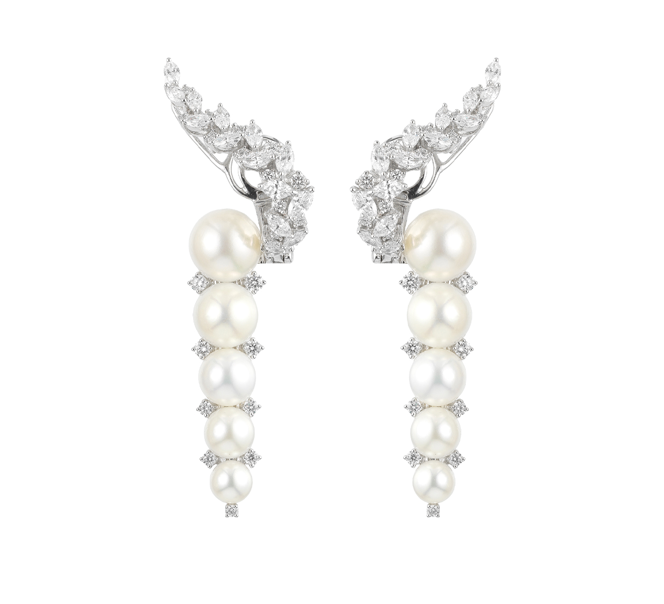 Серьги Yeprem Pearlescent EA2895 - фото 1 – Mercury
