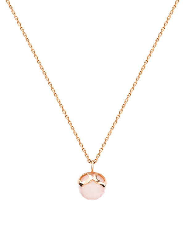 Кулон MIMI Giulietta e Romeo PLM308R8Q2, розовое золото, кварцит | Mercury