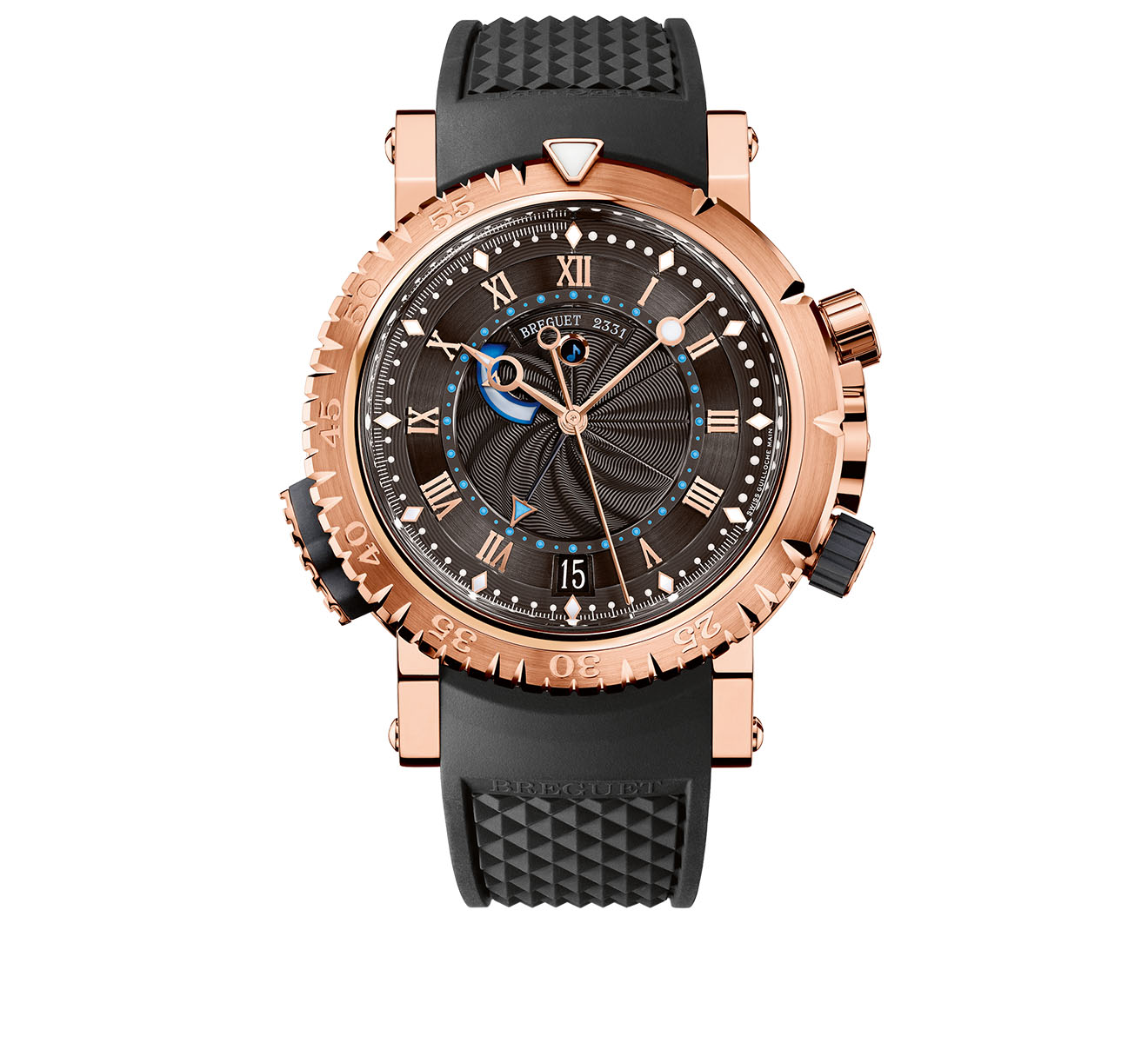 マリン Часы Marine Royale Breguet Marine 5847BR Z2 5ZV, 45 мм, розовое