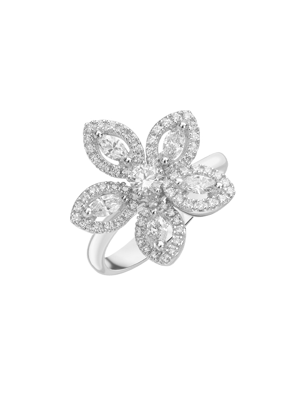 『ユキ』LIBERTY:Malory(ピンキッシュグレー)etc…◡̈⃝︎◡̎⃝◡̈⃝︎ Колье с выращенным бриллиантом, золото 585 по цене от 52 360