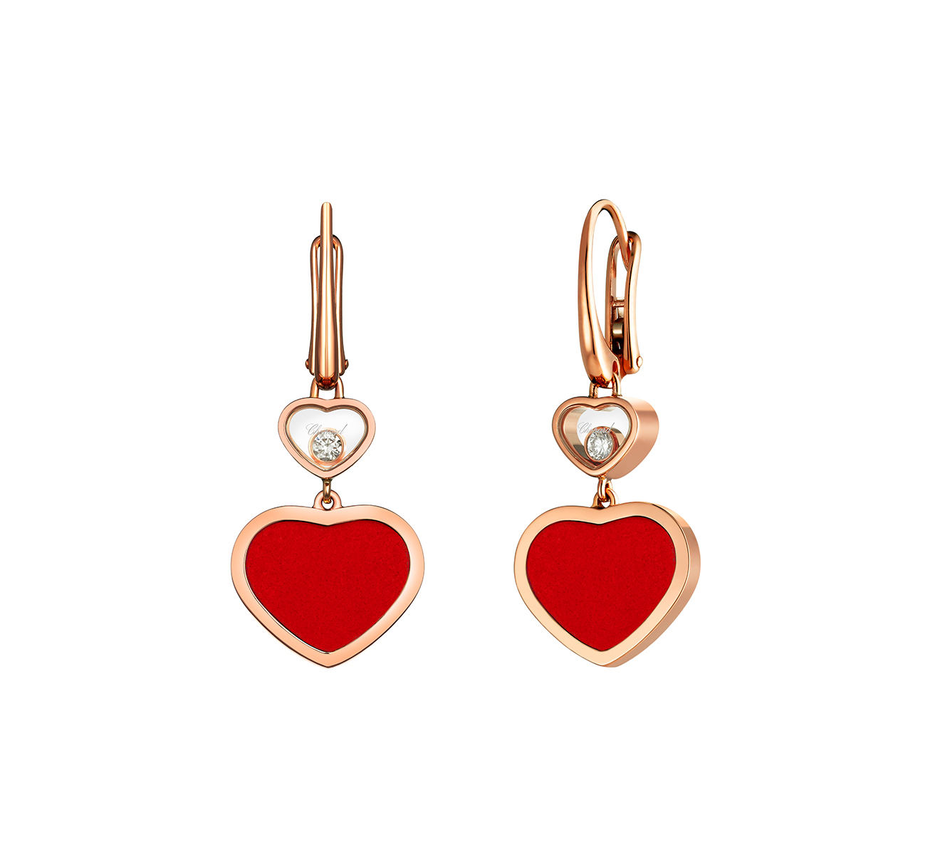 Chopard heart earrings clearance