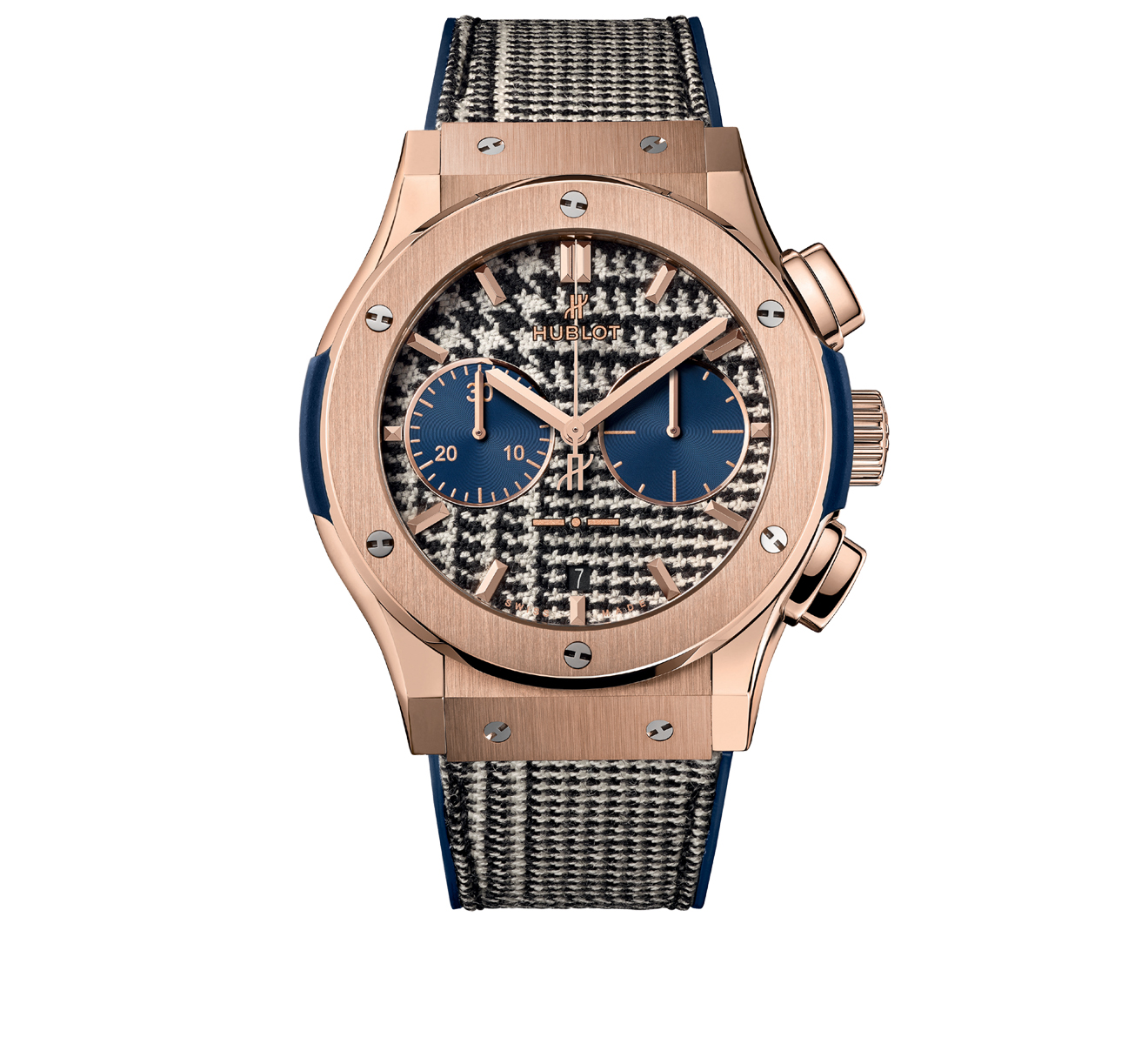 Italia Independent Pieds de Poule King Gold HUBLOT Classic Fusion 521.OX.2704.NR.ITI17 45 Mercury