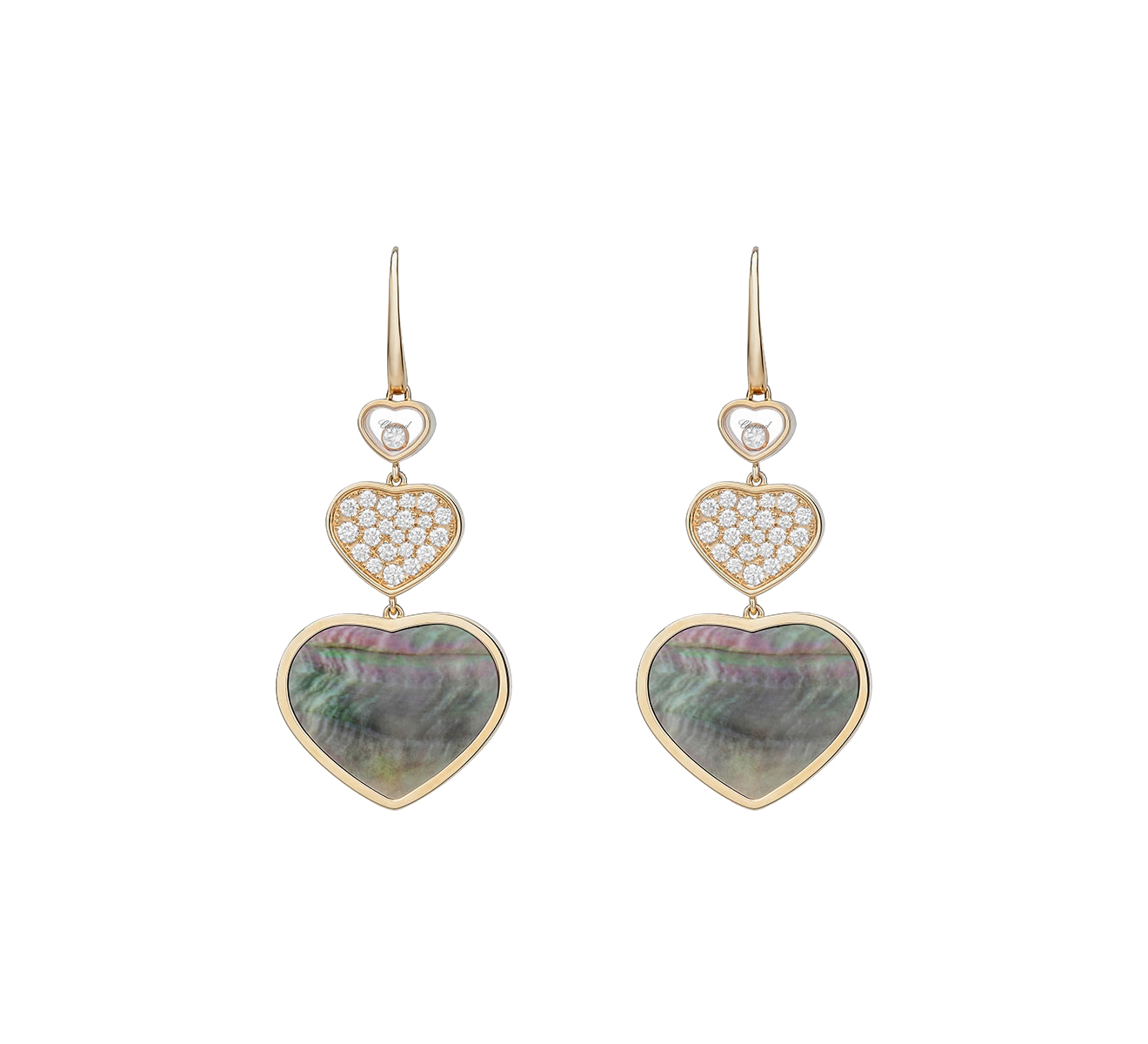 Happy Hearts Chopard Happy Diamonds 837482 5304 Mercury