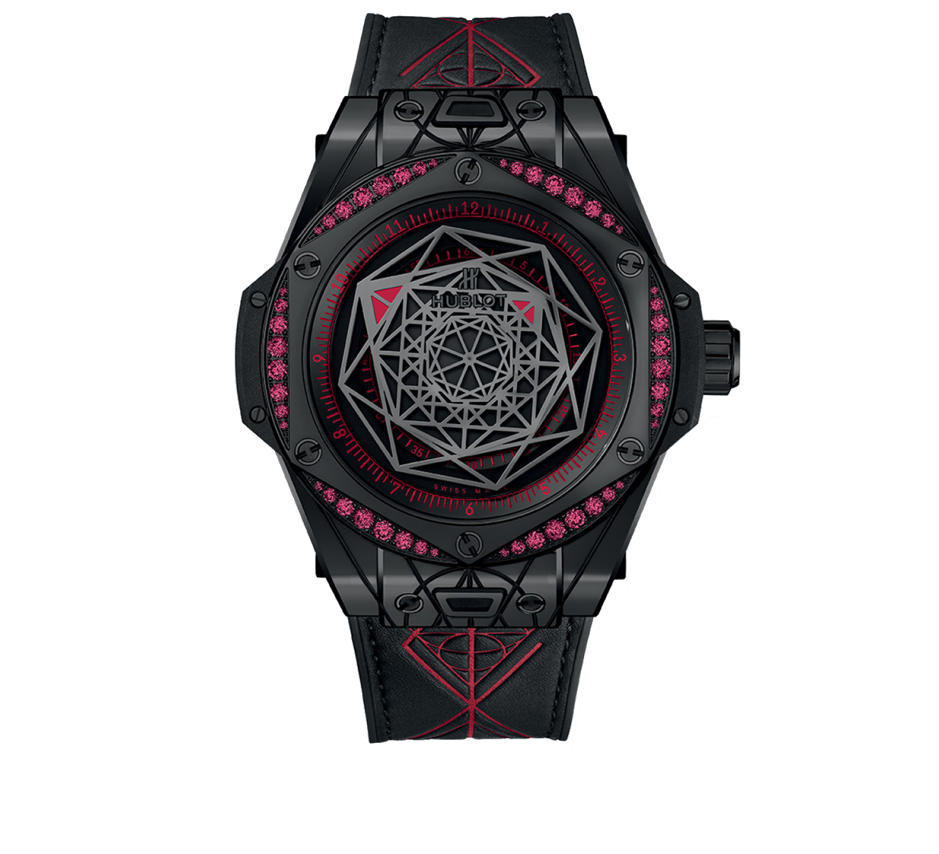 Hublot big bang sang bleu all black online