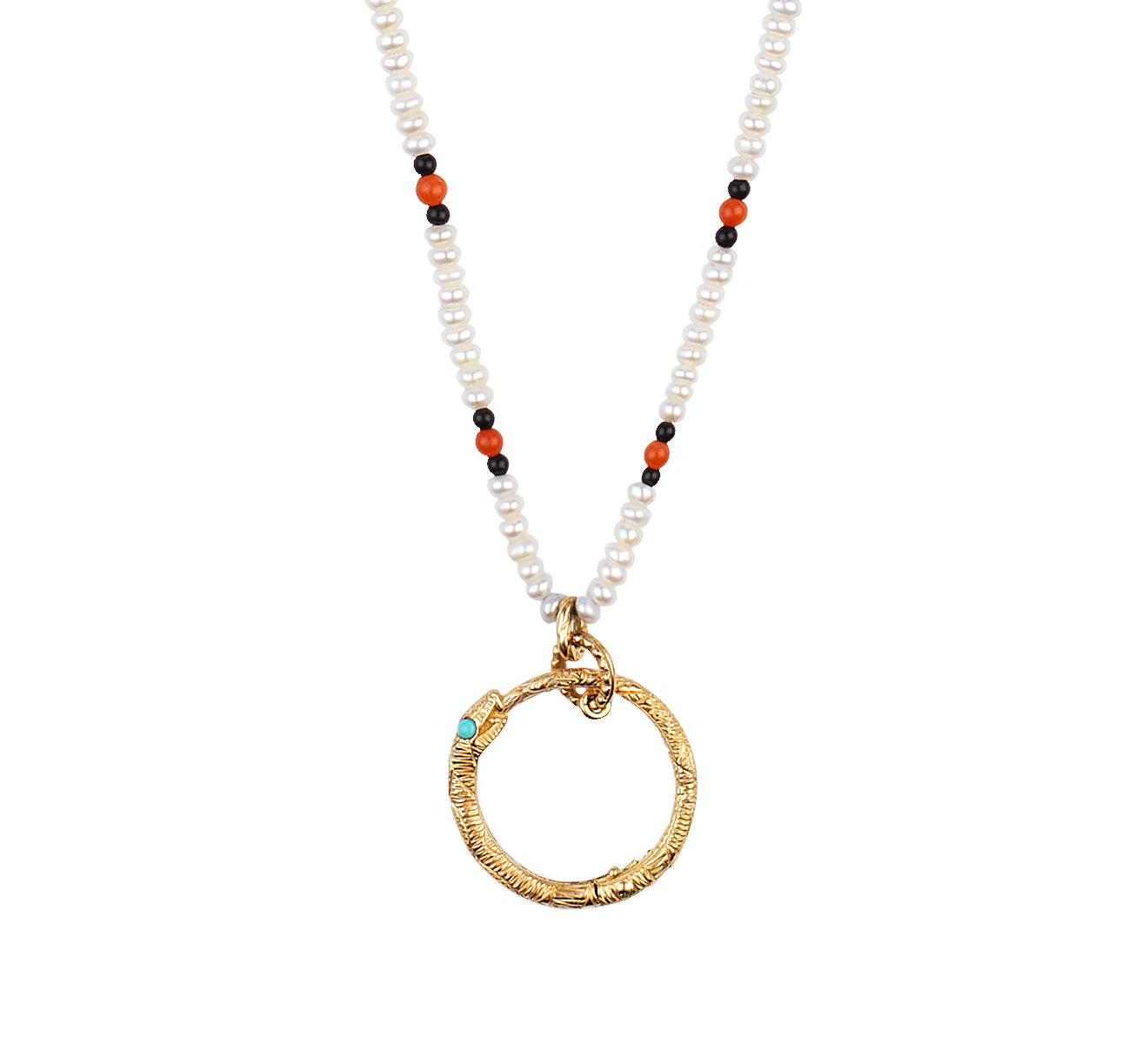 Ouroboros necklace gucci outlet