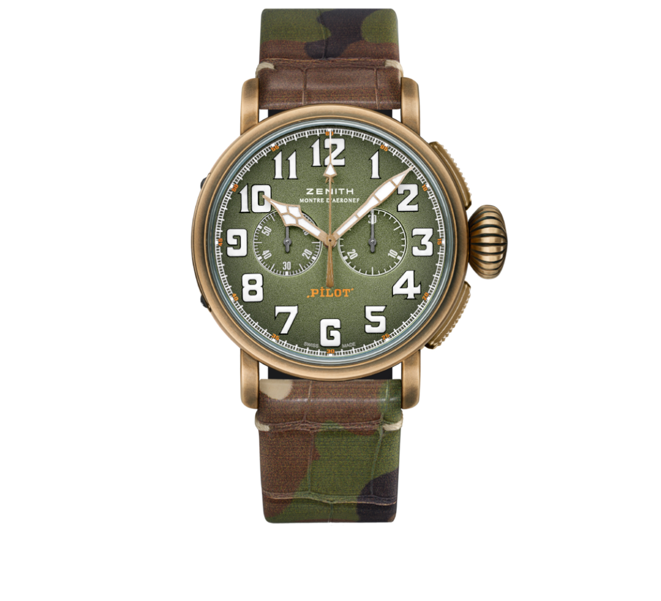 Часы Pilot Type 20 Chronograph Adventure ZENITH Pilot 29.2430.4069