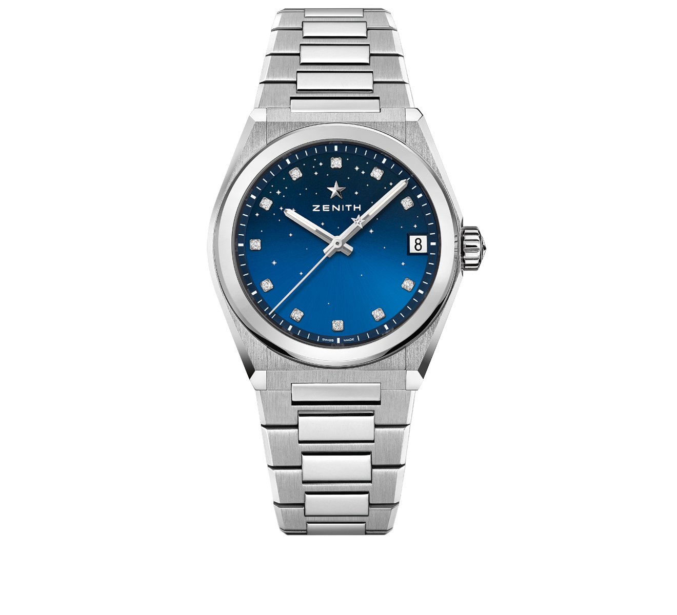 Часы Midnight ZENITH Defy 03.9200.670/01.MI001, 36 мм, сталь