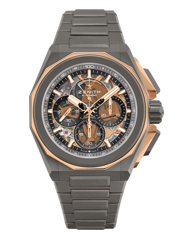 Часы Defy Extreme ZENITH Defy 97.9100.9004/02.I001, 45 мм, титан