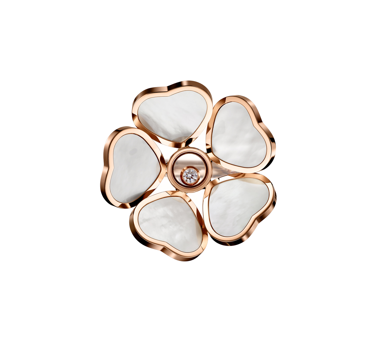 Happy Hearts Flowers Chopard Happy Diamonds 82A085 5300 Mercury