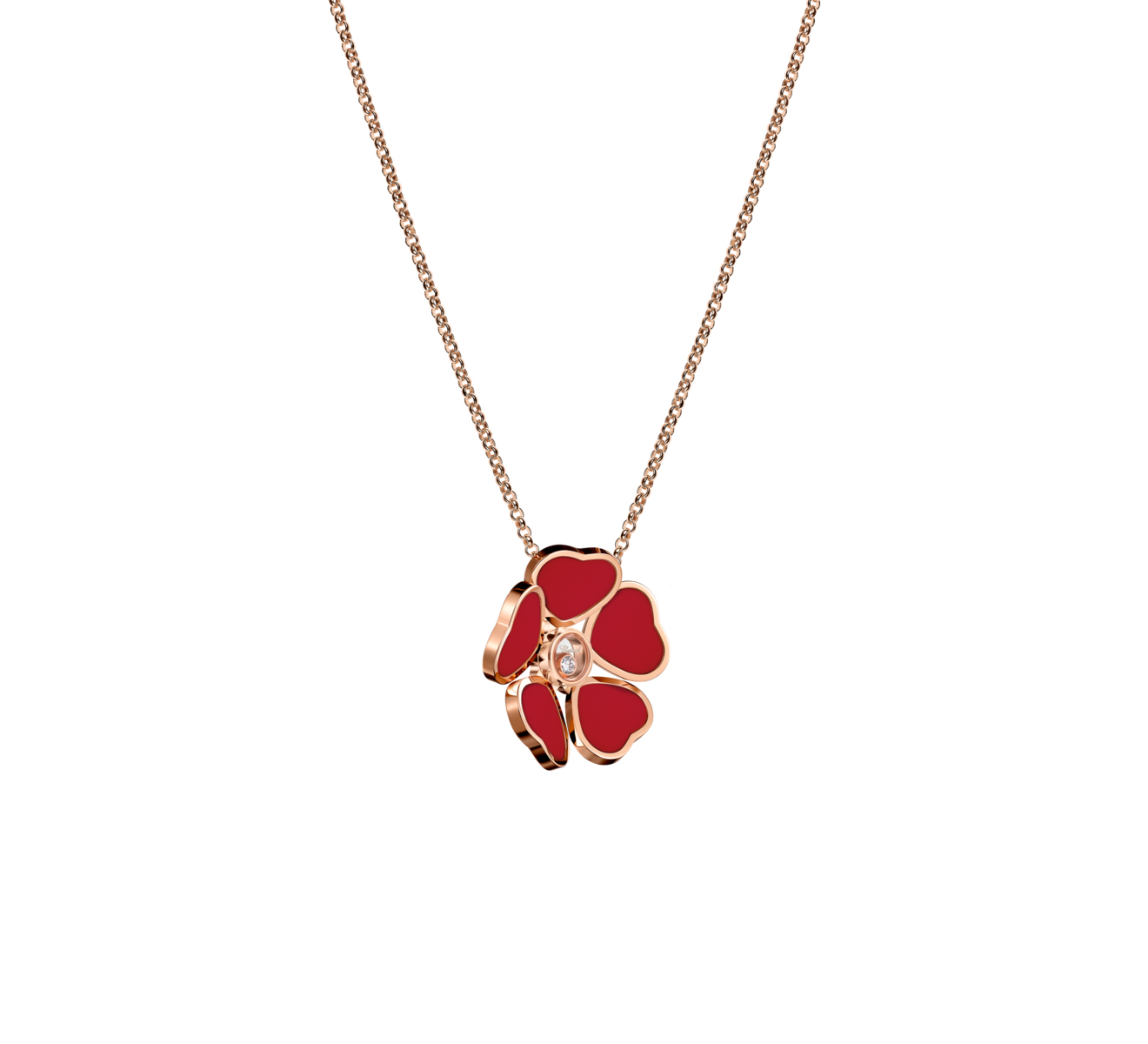Chopard clover necklace discount