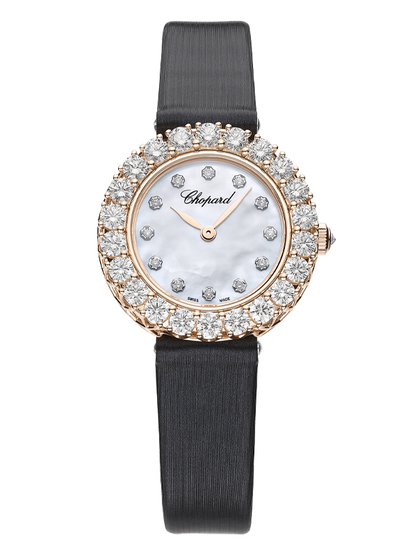 Rose Gold Sapphire Rainbow Chopard Happy Diamonds 20A002 5901 35 5 Mercury