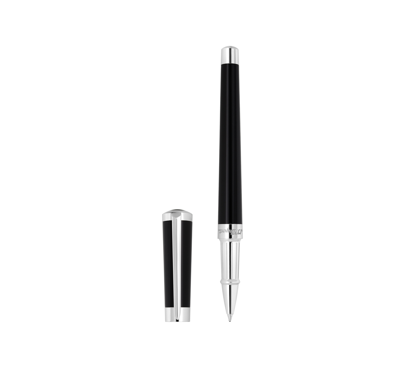 Ручка-роллер S.T. Dupont Liberte 462220G, отделка палладием и ...