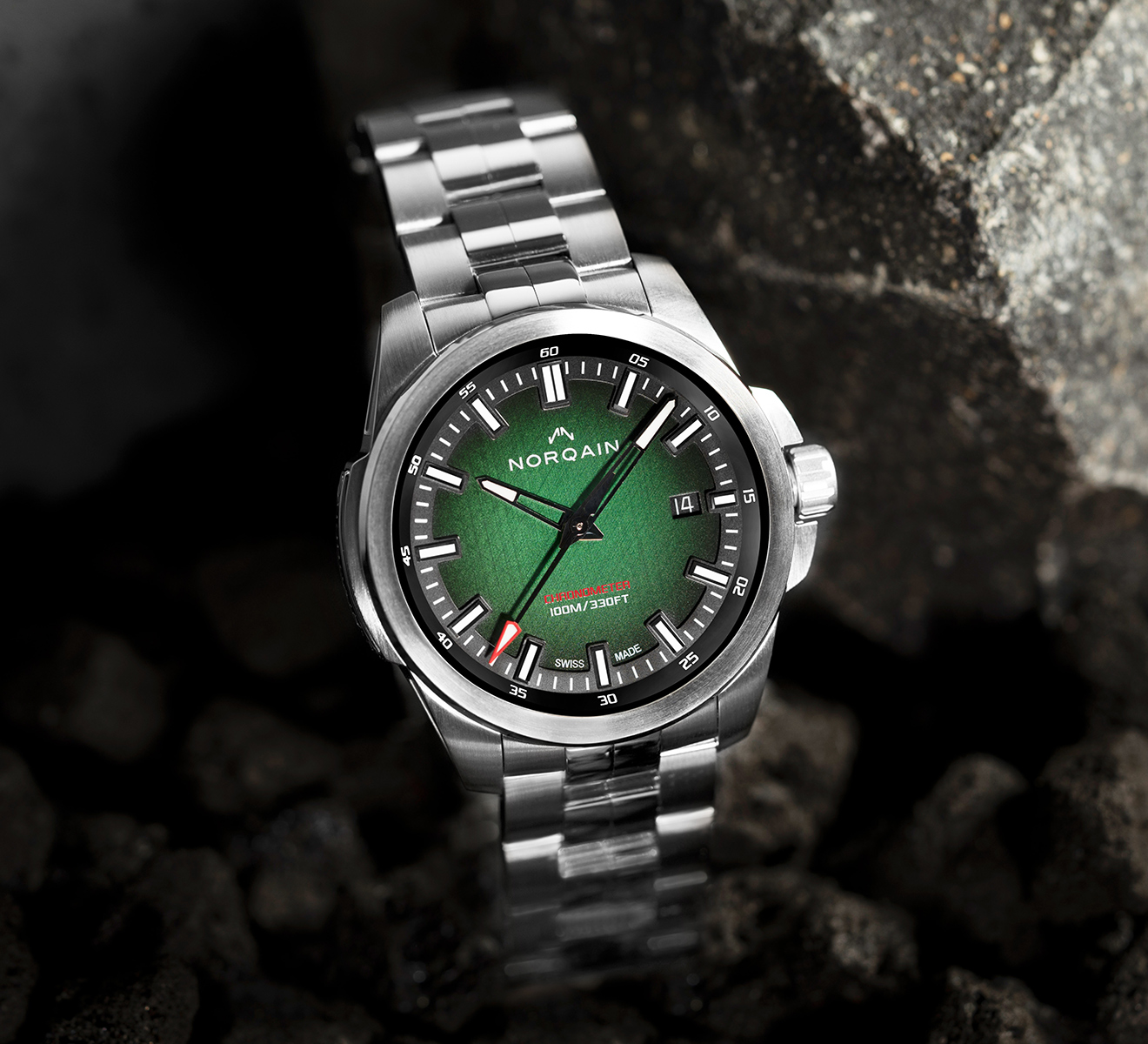 Часы Independence Green NORQAIN Independence N3008.08S01.E01.S01