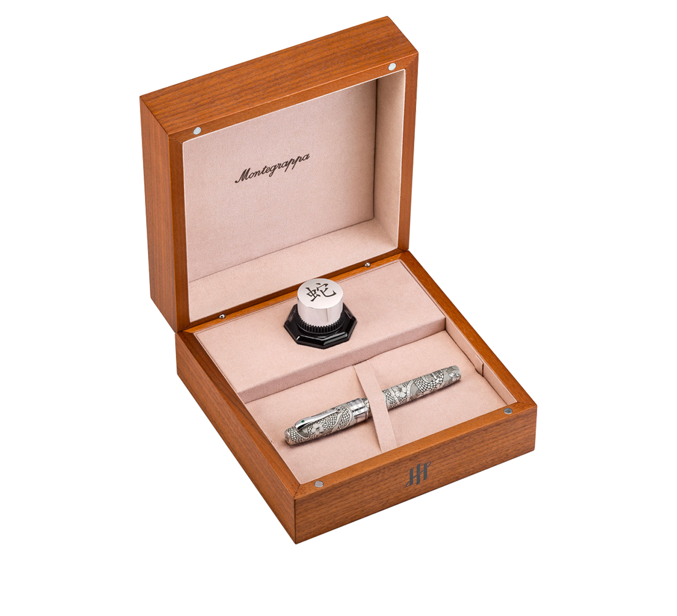 Перьевая ручка Montegrappa Year Of The Snake ISYNN2SE, серебро