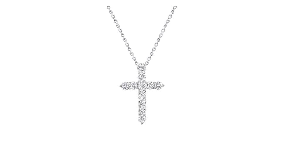 Graff Rgp 798 Кулон GRAFF Cross RGP 006 W, белое золото, бриллианты | Mercury