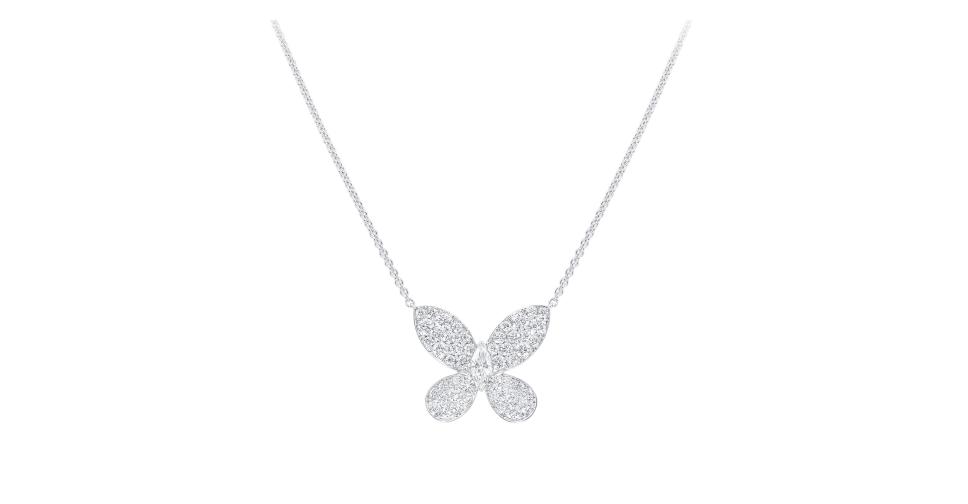 Graff Rgp 798 Кулон GRAFF Butterfly RGP 255, платина, белое золото, бриллианты | Mercury