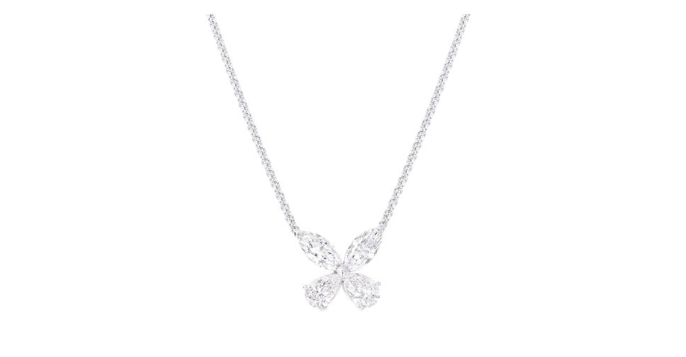 Graff Rgp 837 Кулон GRAFF Butterfly RGP 376, платина, белое золото, бриллианты | Mercury