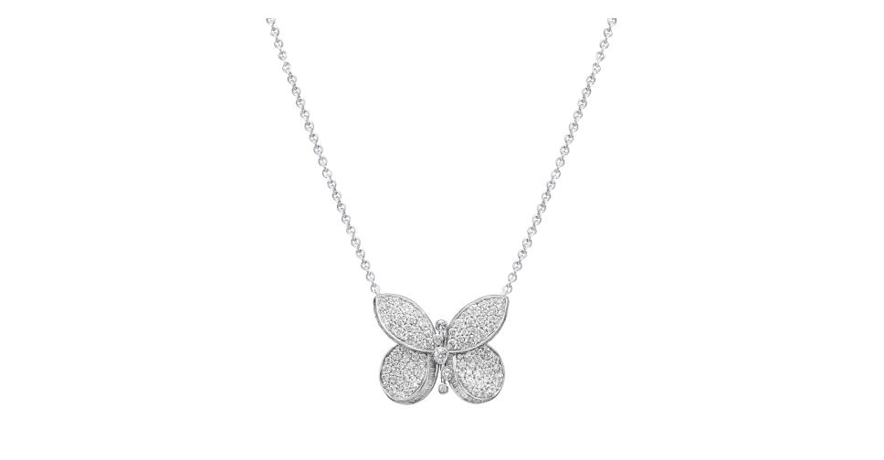 Graff Rgp 837 Кулон GRAFF Butterfly RGP 600, белое золото, бриллианты | Mercury