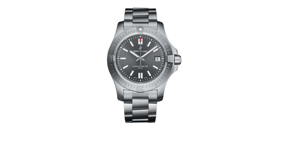 Colt 41 Automatic Breitling Chronomat A17313101F1A1 41 Mercury
