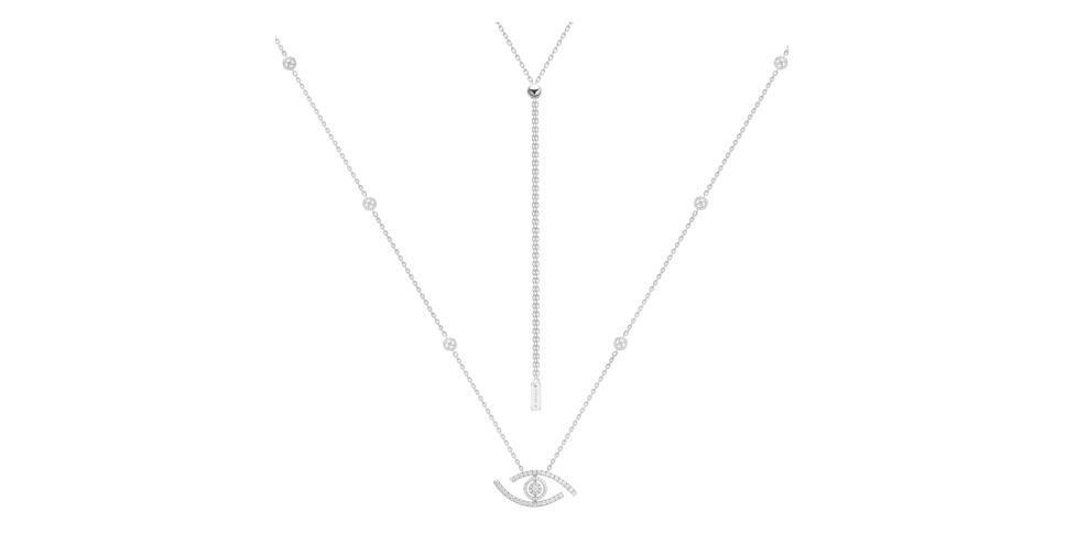 Колье MESSIKA Lucky Eye 11570-WG, белое золото, бриллианты Колье MESSIKA Lucky Eye 11570-WG, белое золото, бриллианты