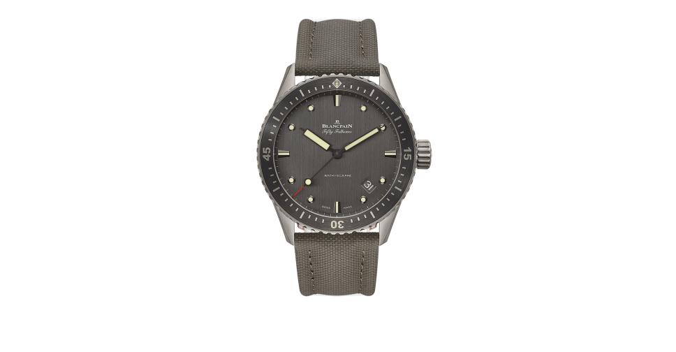 Bathyscaphe Blancpain Fifty Fathoms 5000 1210 G52A 43